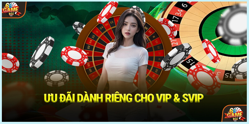 Ưu đãi dành riêng cho VIP & SVIP